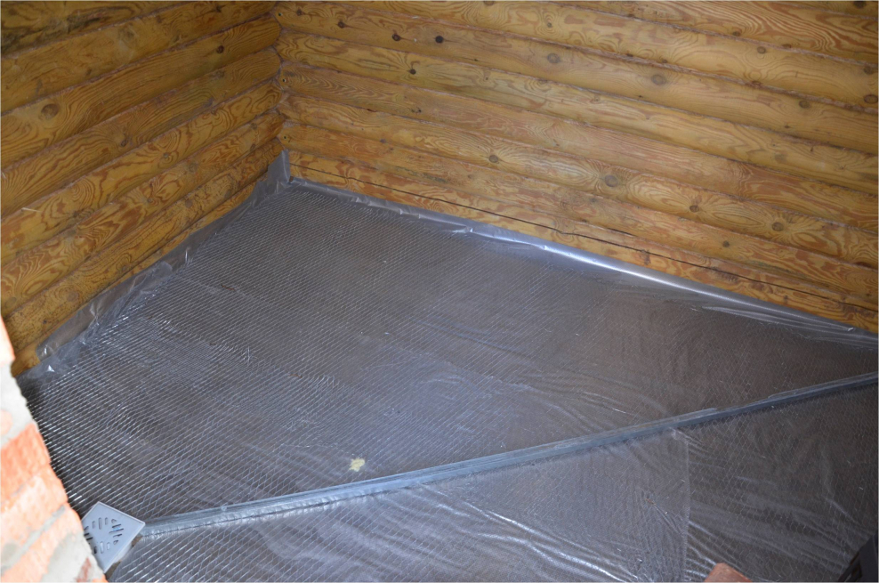 ЭПДМ мембрана для слива в бане