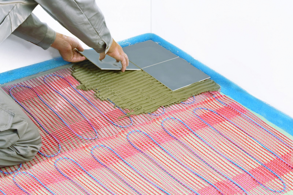 Теплый пол под плитку