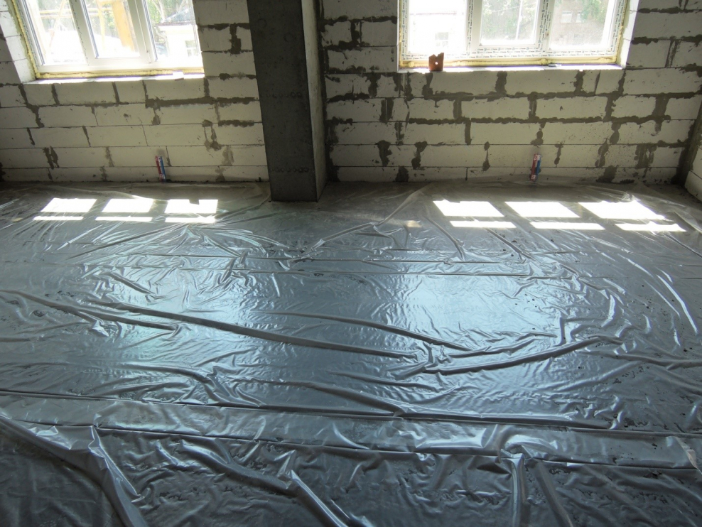 Пленка для стяжки пола