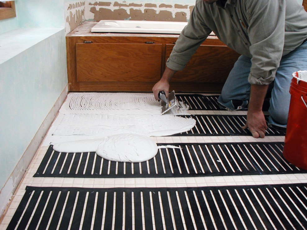 Монтаж электрического теплого пола своими руками