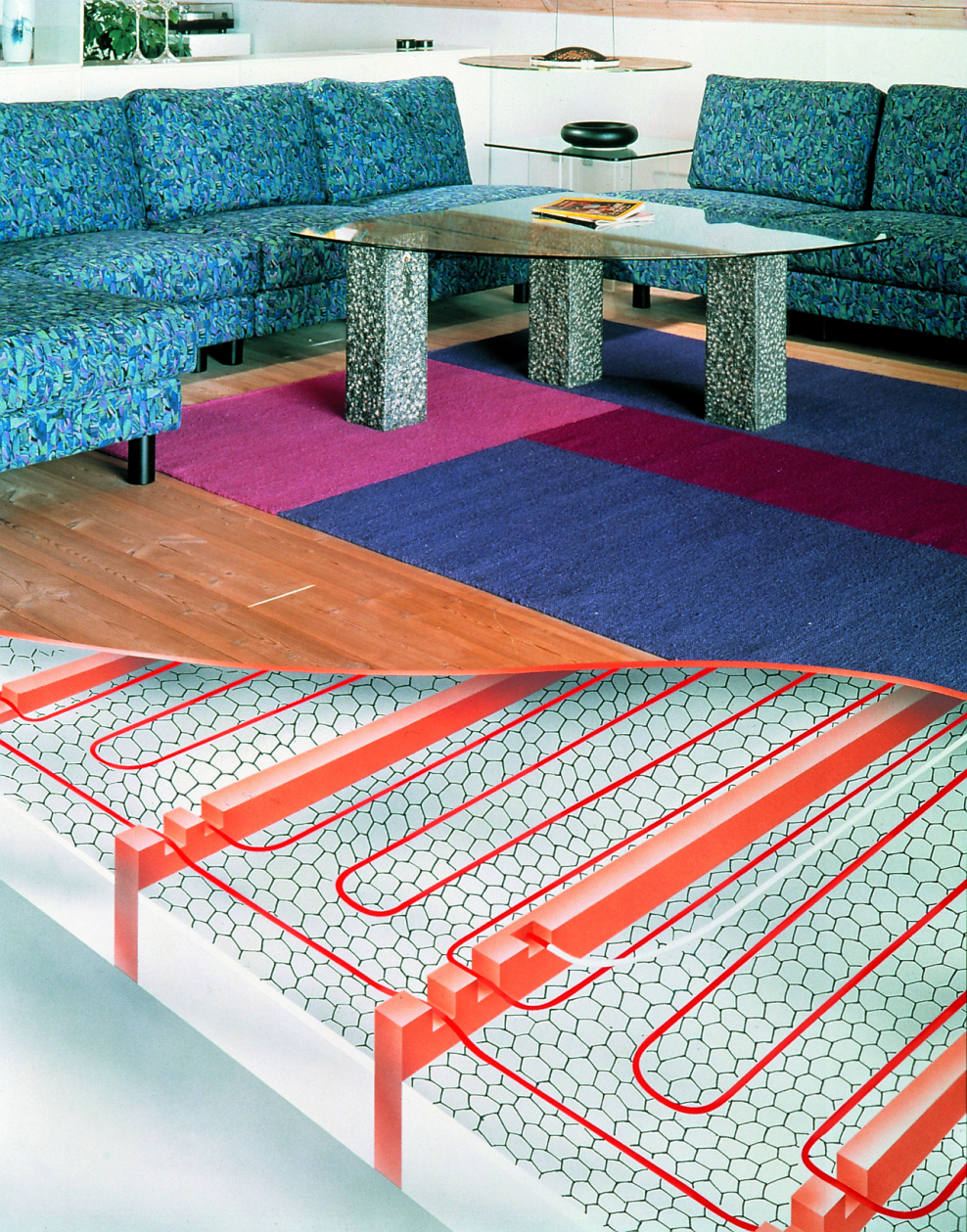 Тёплый пол электрический под линолеум