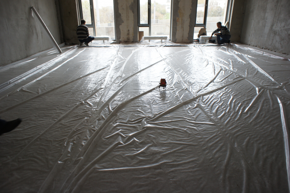 Гидроизоляционная пленка для пола под стяжку