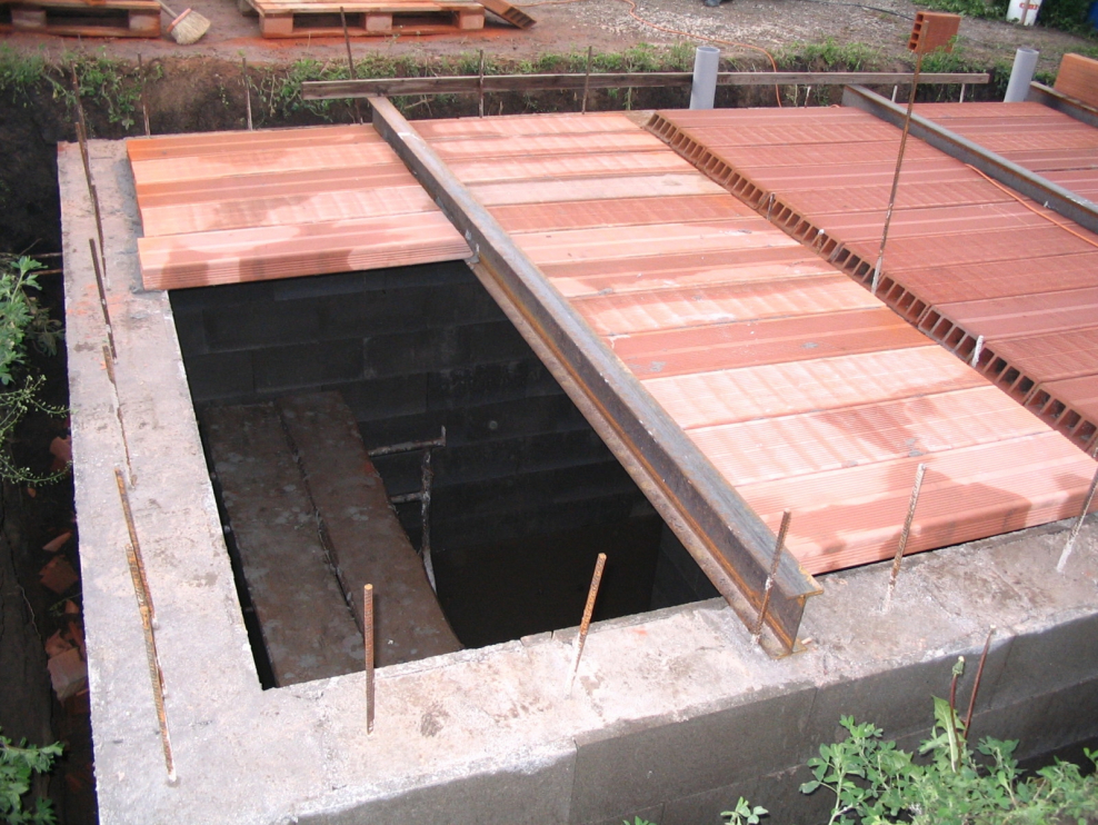 Перекрытие подвала