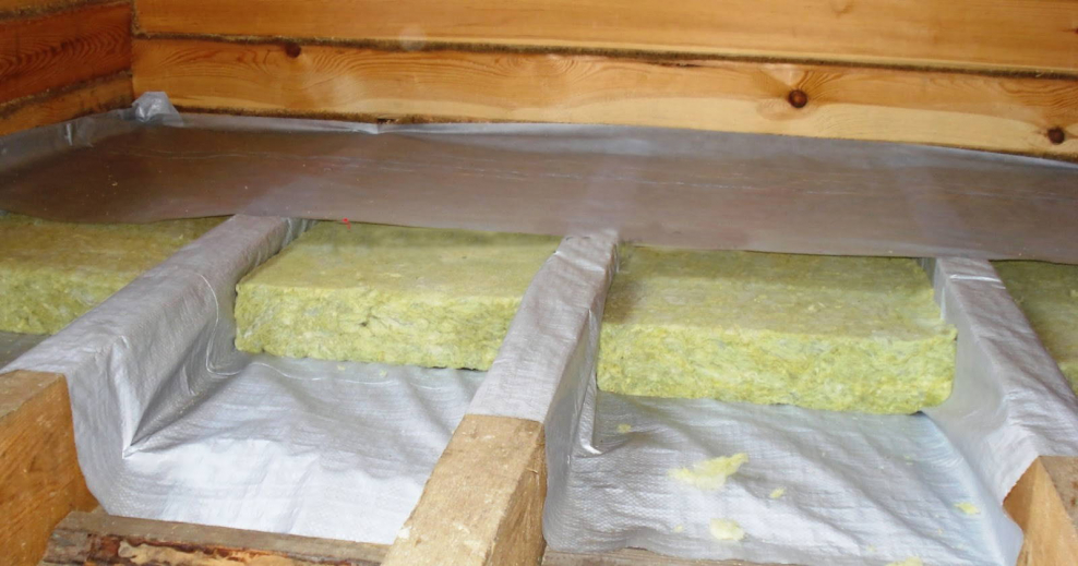 Гидроизоляция чернового пола пирог