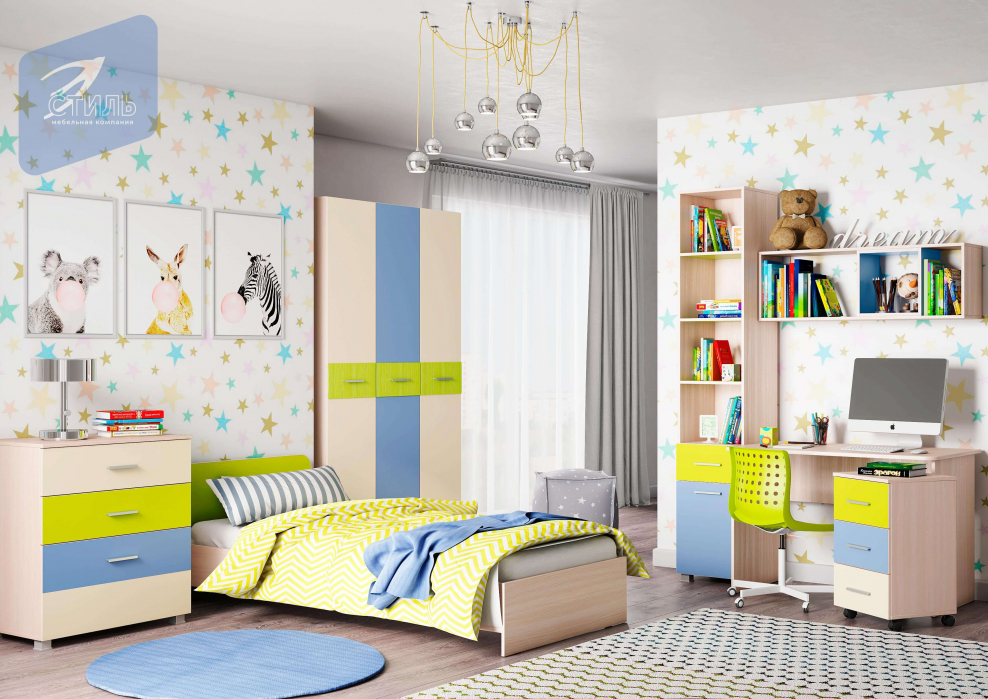 Модульные детские комнаты