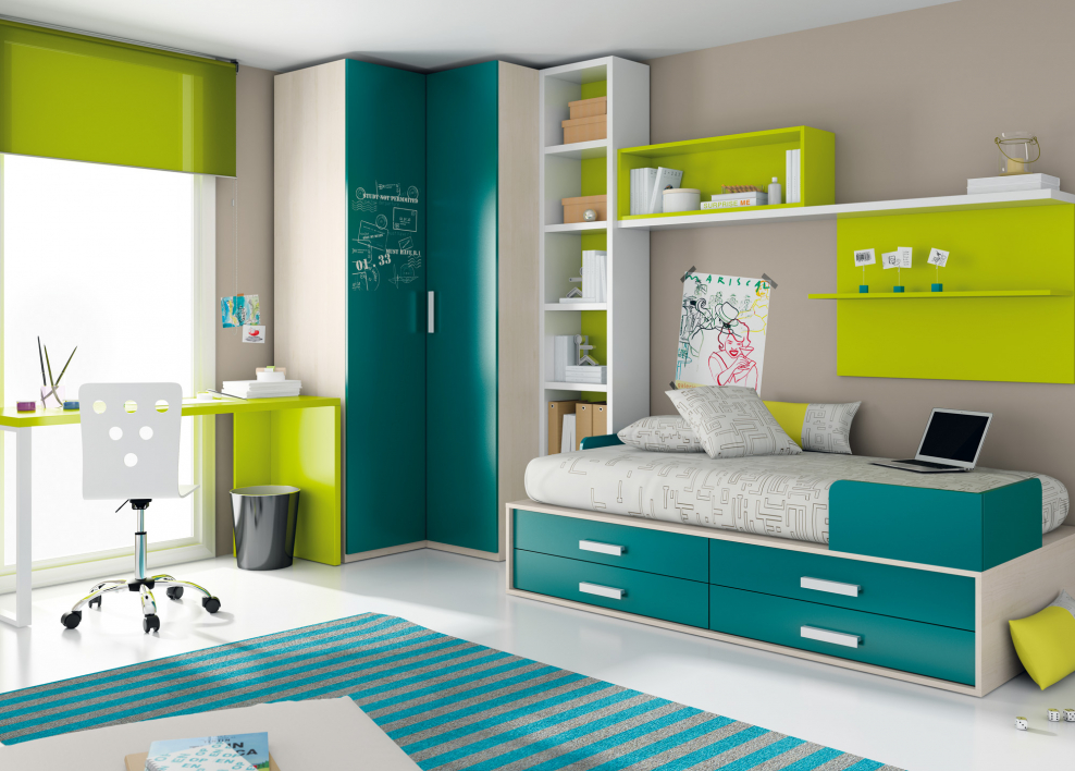 Детская для мальчика салатовая