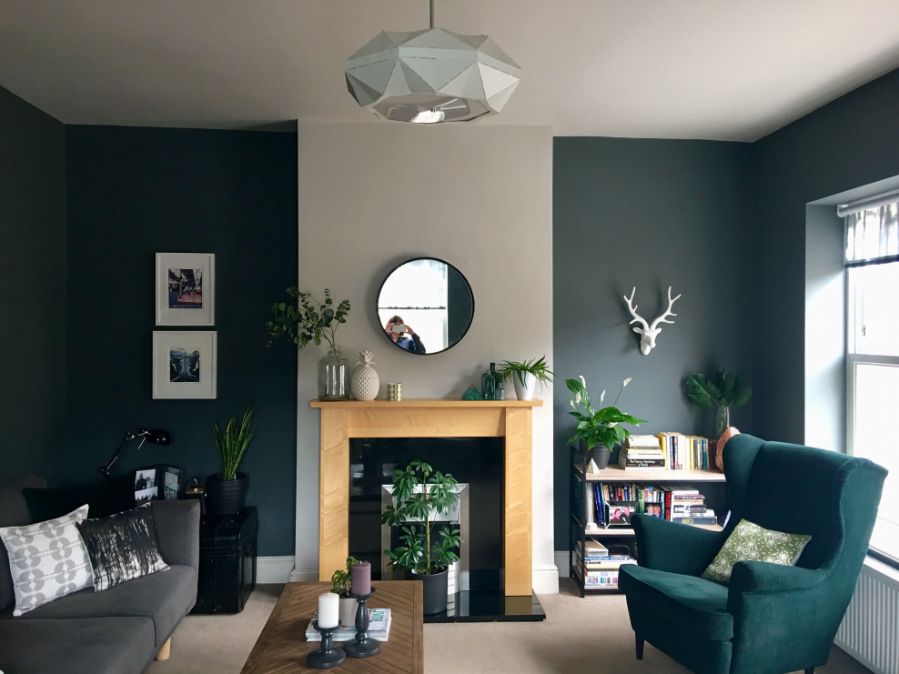 Зеленый цвет в интерьере