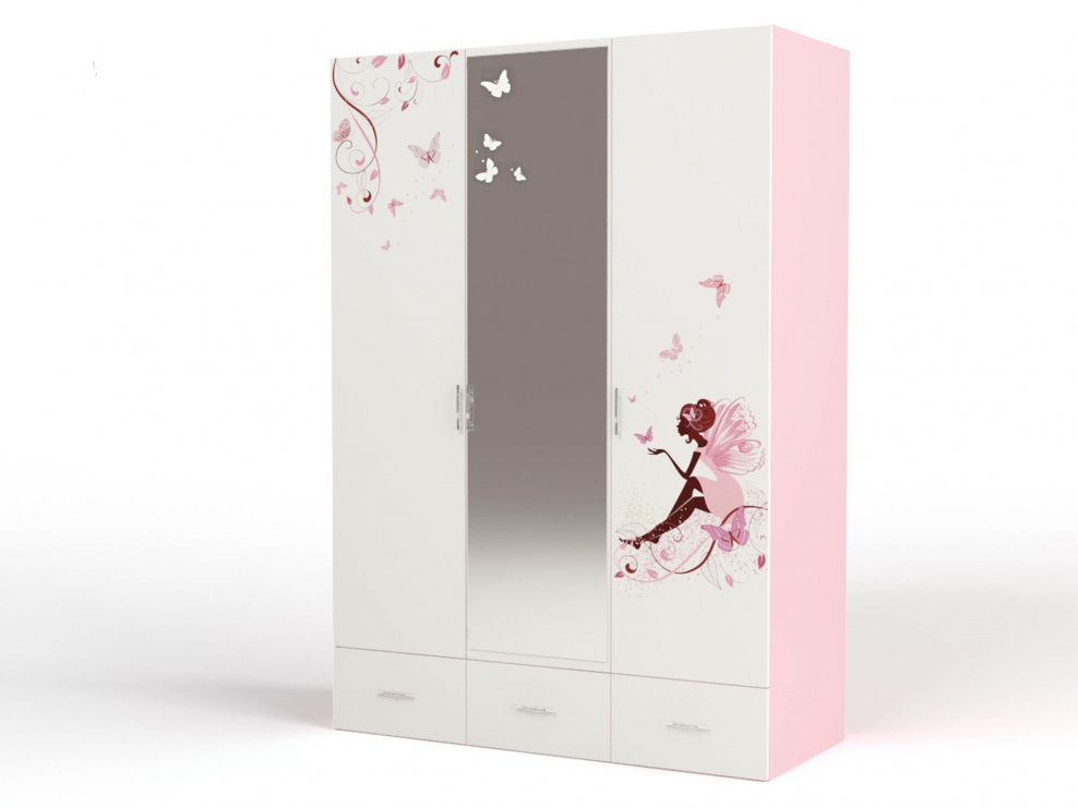 Детский шкаф для одежды 3-дверный