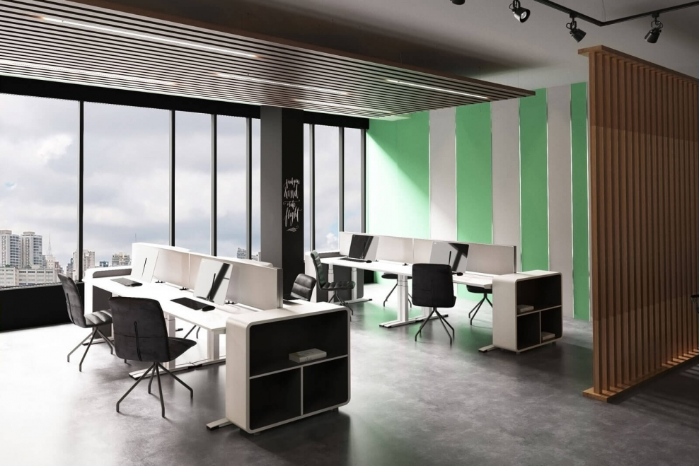 Современный офис open Space