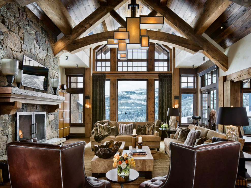 Стиль альпийского Шале в интерьере