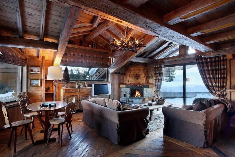 Стиль Шале Скандинавское Кантри