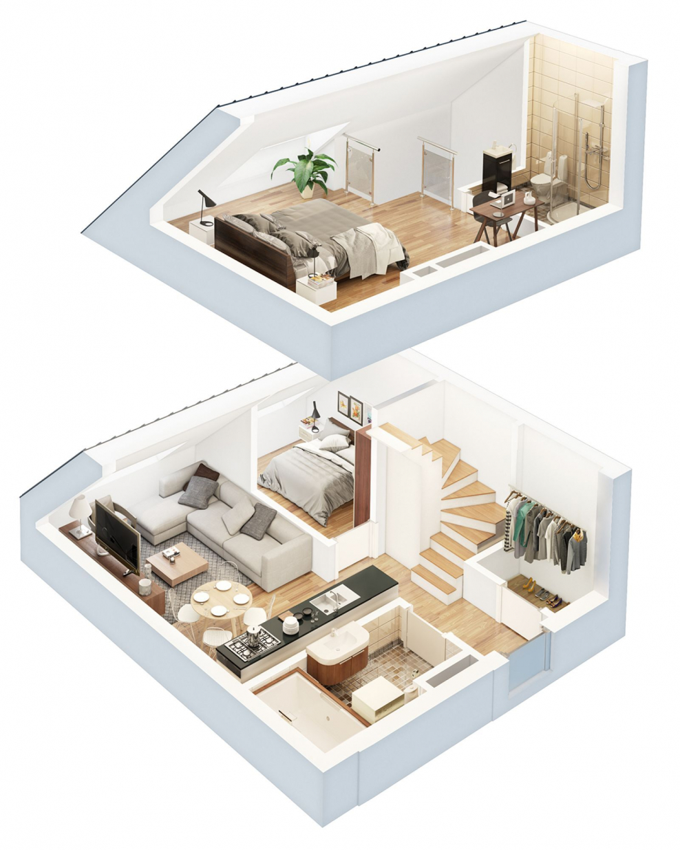 Floorplan 3d проекты