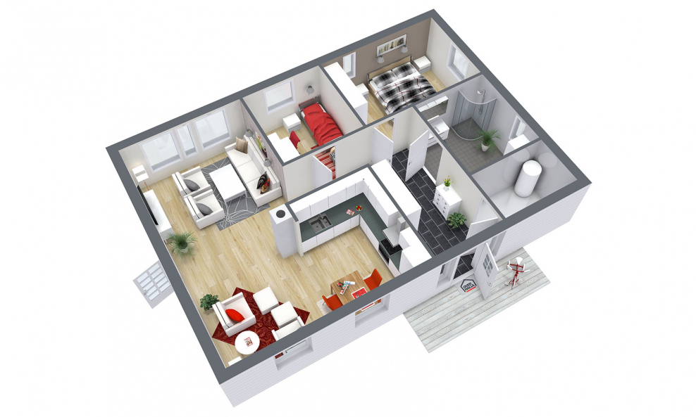 3д планировка квартиры