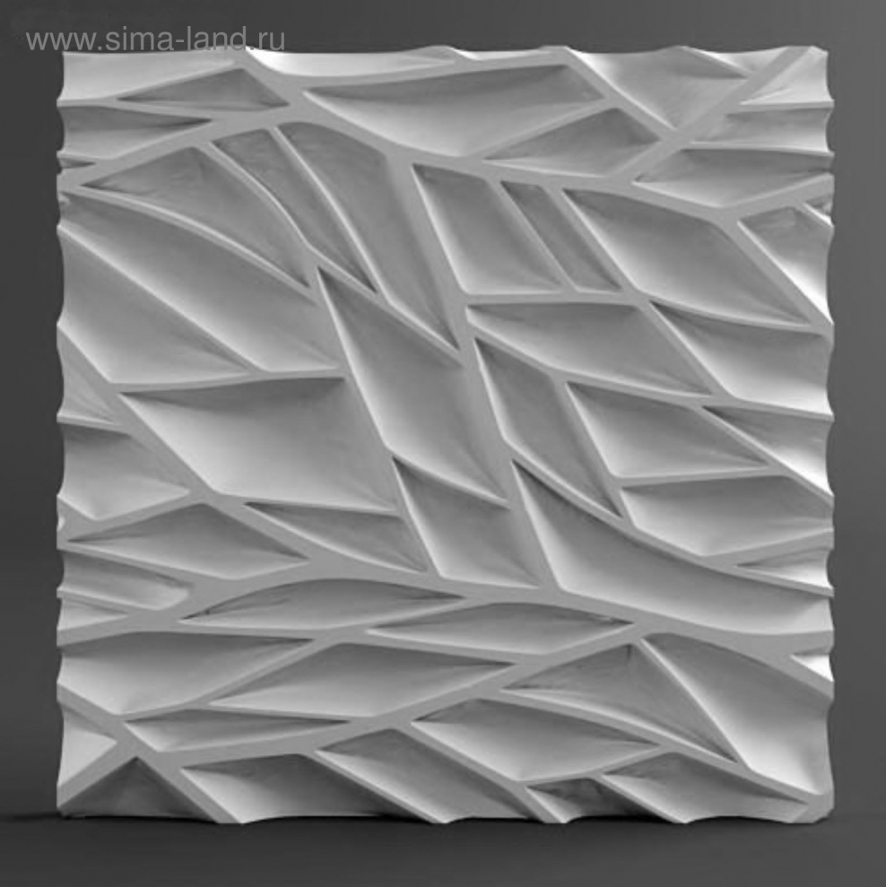 Гипсовая 3д панель «пропус» модель 178