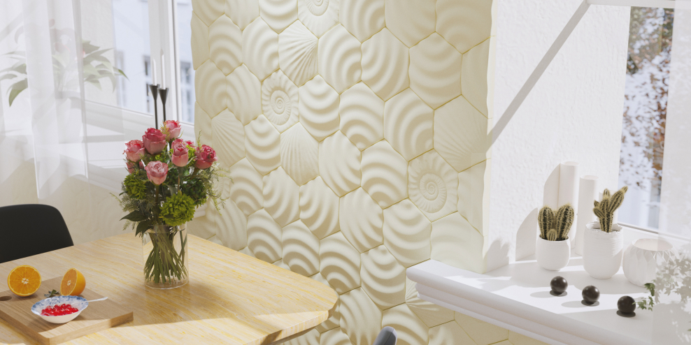 Artpole 3d панель Heksa-Shell