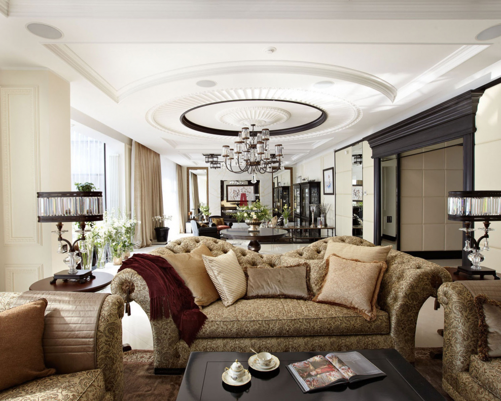 Потолок современная классика