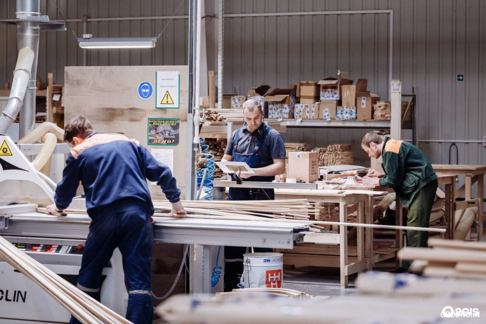 Завод древесноволокнистых плит (завод ДВП) Емва