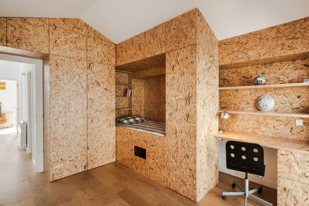 Стены из ОСП-3 (ОSB-3) 18x1220x2440 мм