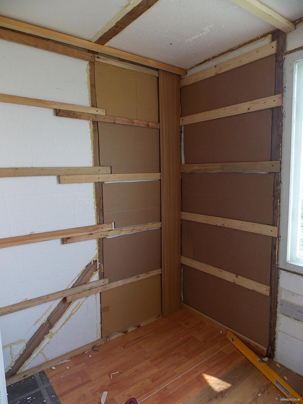 Зашивка стен МДФ