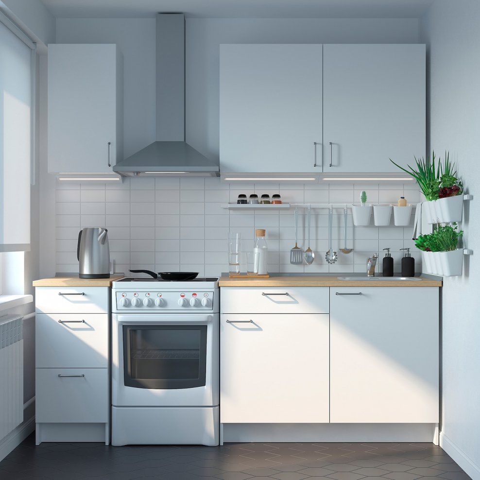 Кухня КНОКСХУЛЬТ икеа мореный ясень