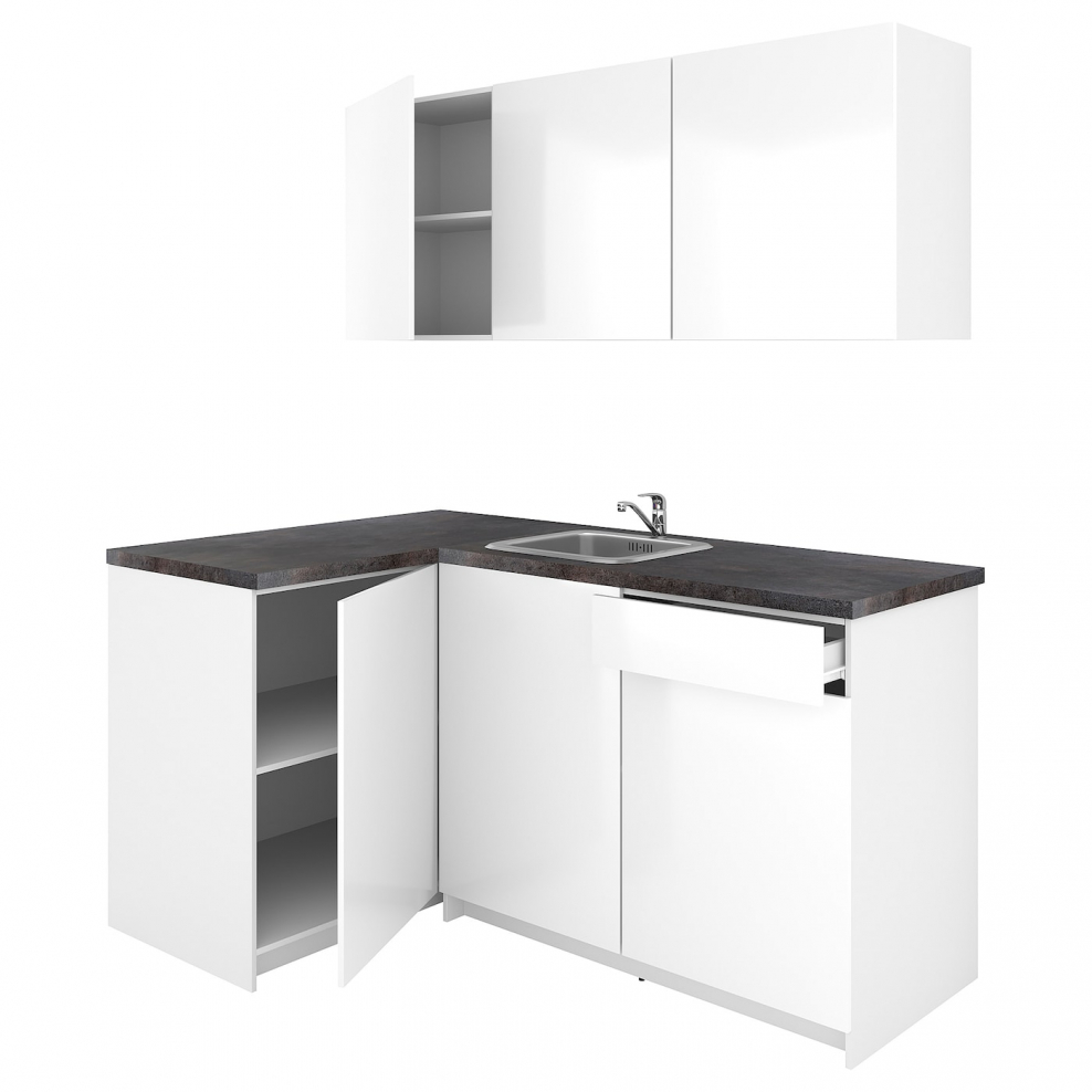 Кухня КНОКСХУЛЬТ икеа мореный ясень