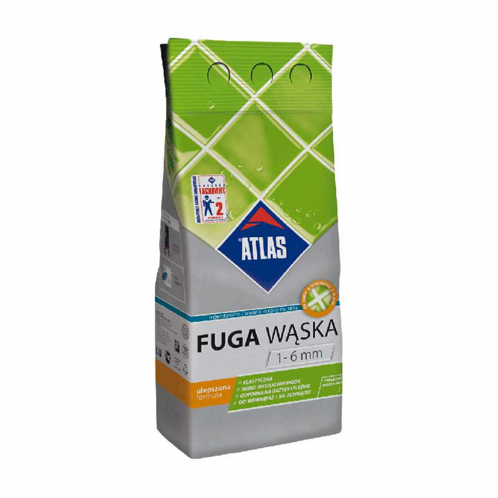 Затирка Atlas n037, графитовый, 2 к