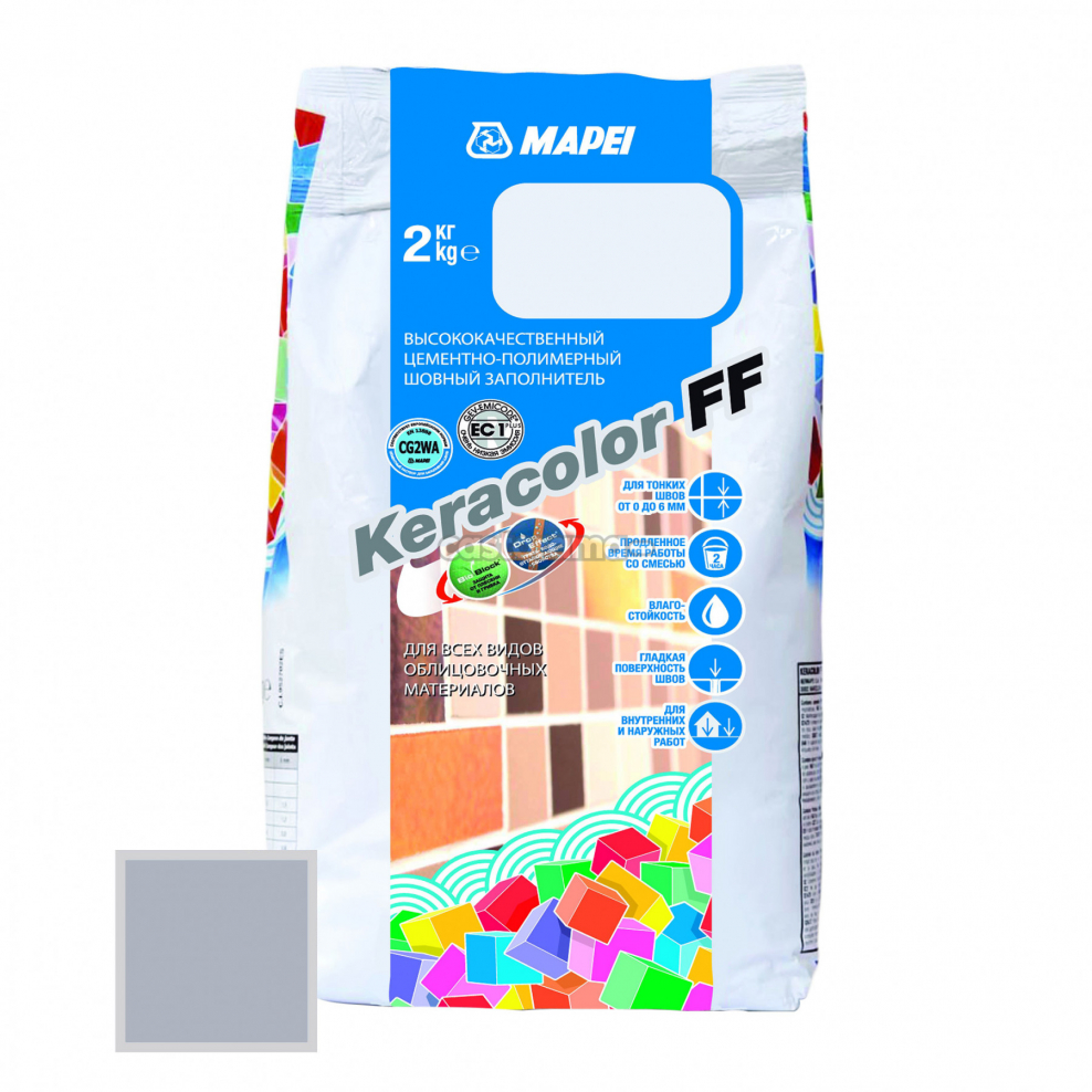 Затирка Церезит се 40 Аквастатик палитра