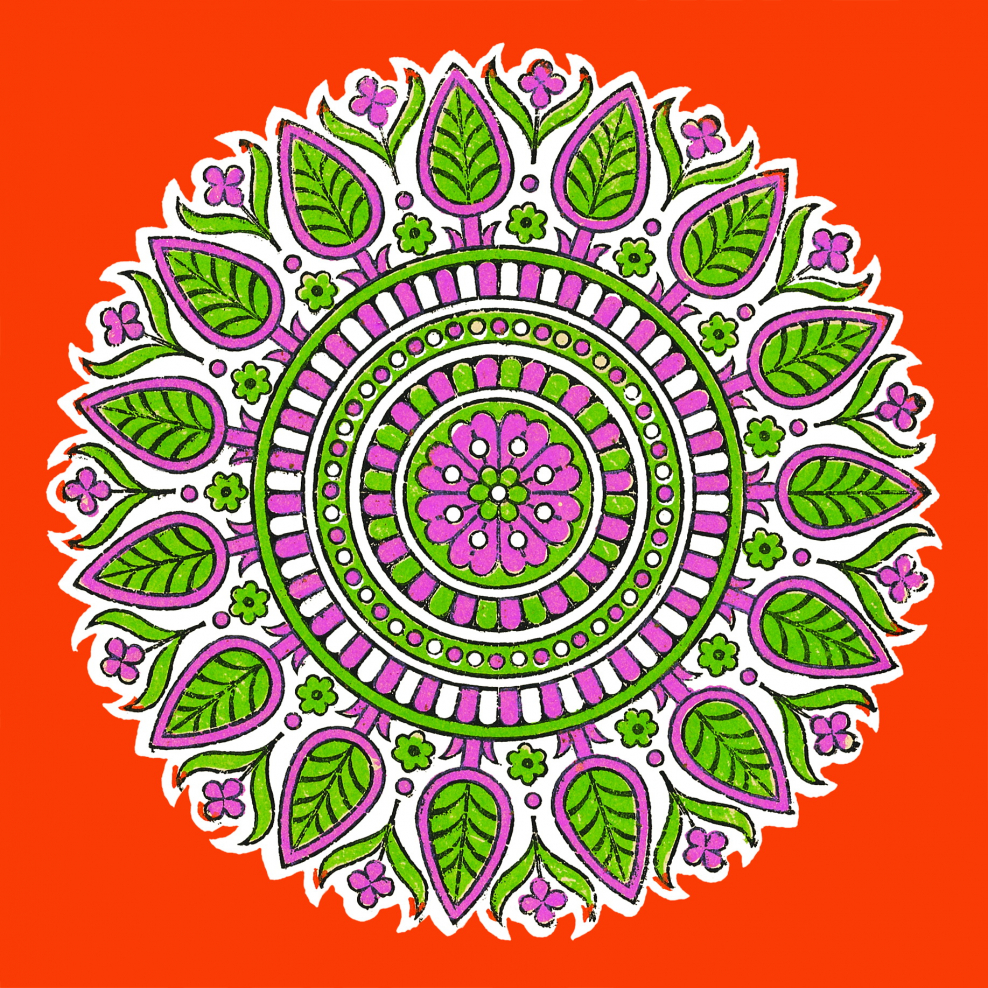 Орнамент в круге