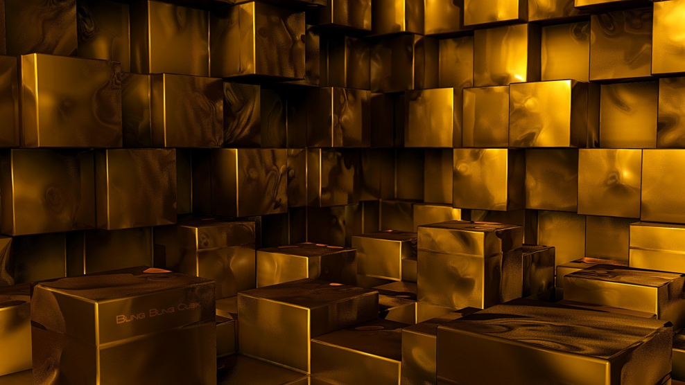 Золотистые блестки