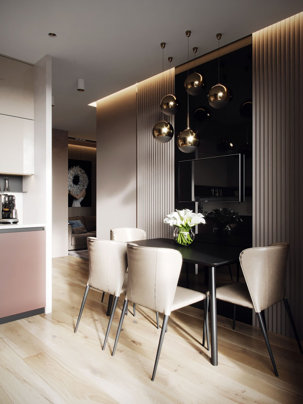 Интерьер обеденной зоны