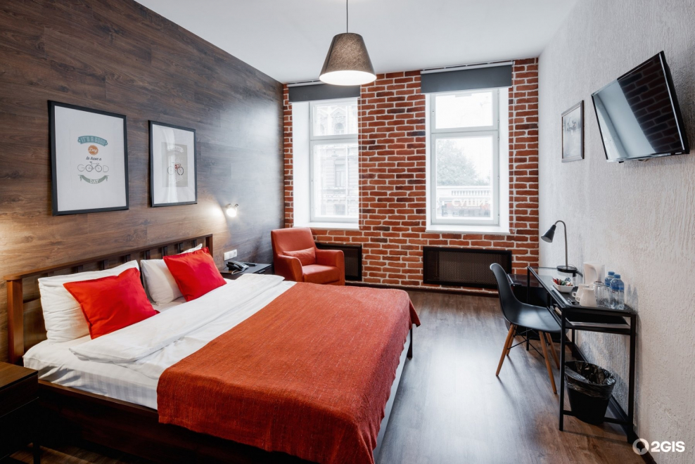 Гостиница в стиле лофт