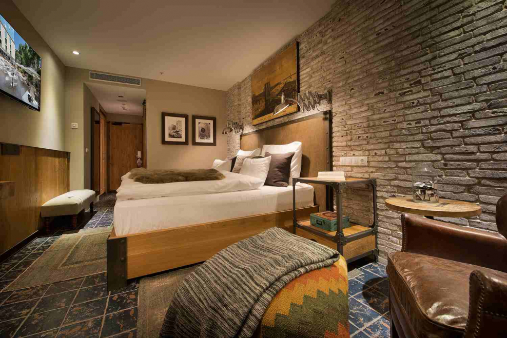 Гостиница в стиле лофт