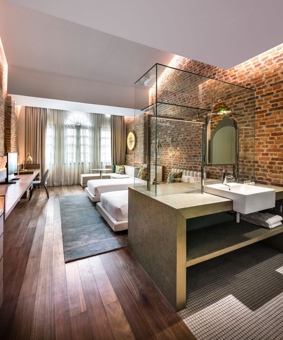 Отель в стиле лофт