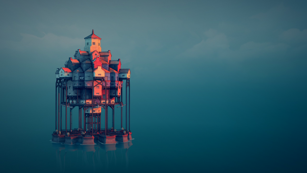 Красивый замок обои