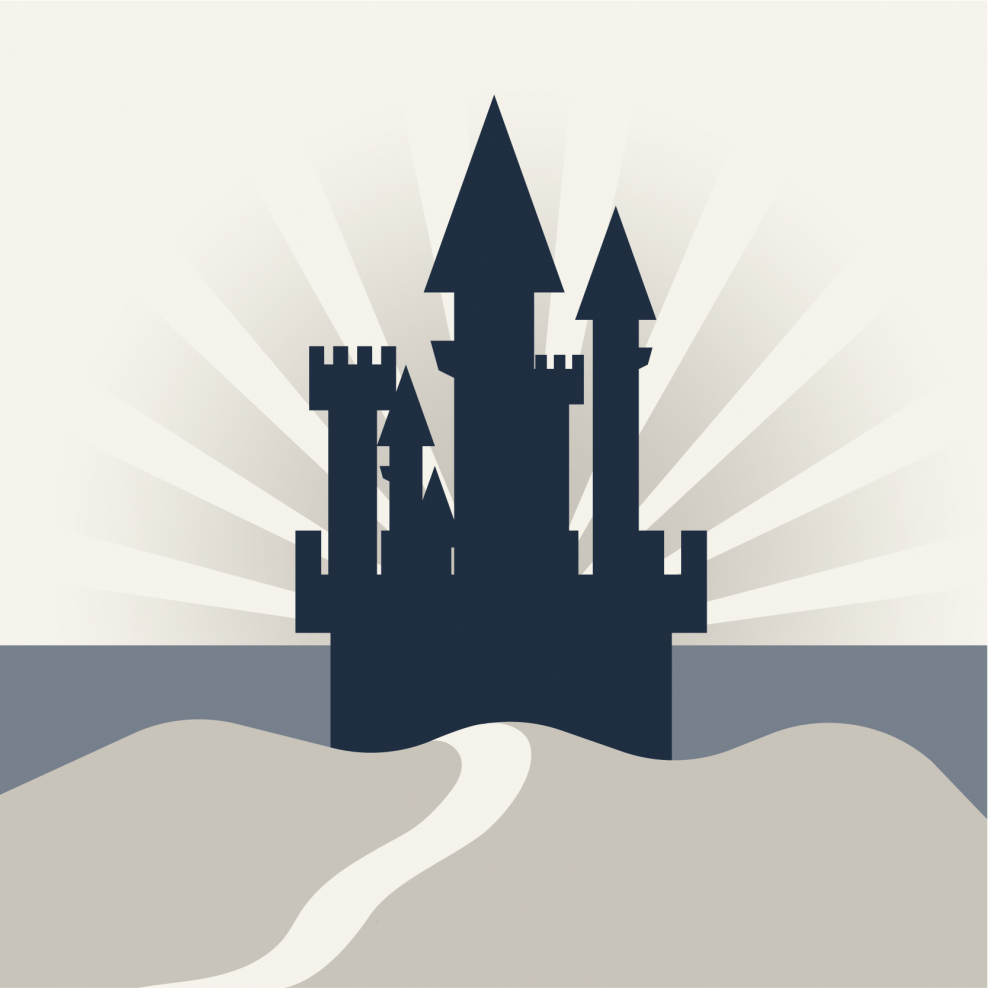 Королевство стилизация вектор