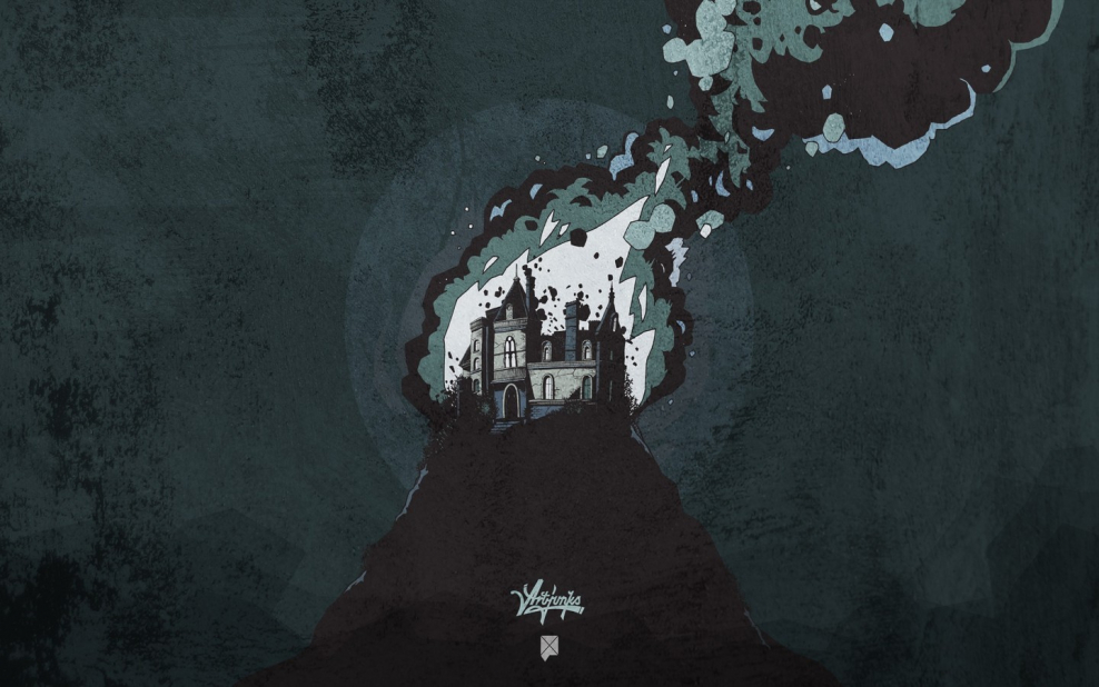 Замок арт Минимализм