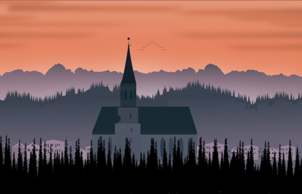 Крепость Шильон на Женевском озере