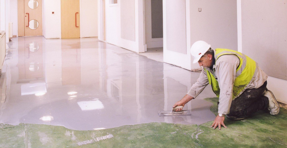 Стяжка цементно Песчаная для пола - пыльная?