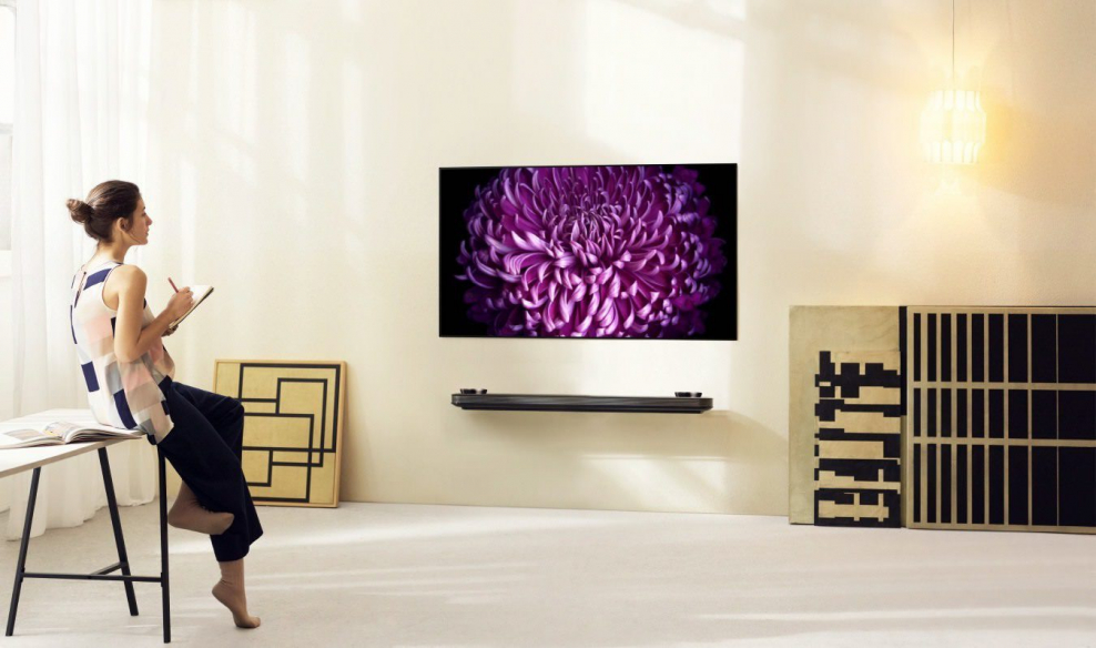 Телевизор-обои LG OLED W