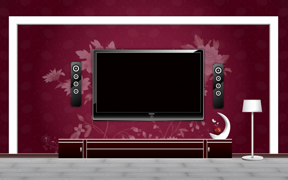 Анимированные обои комната