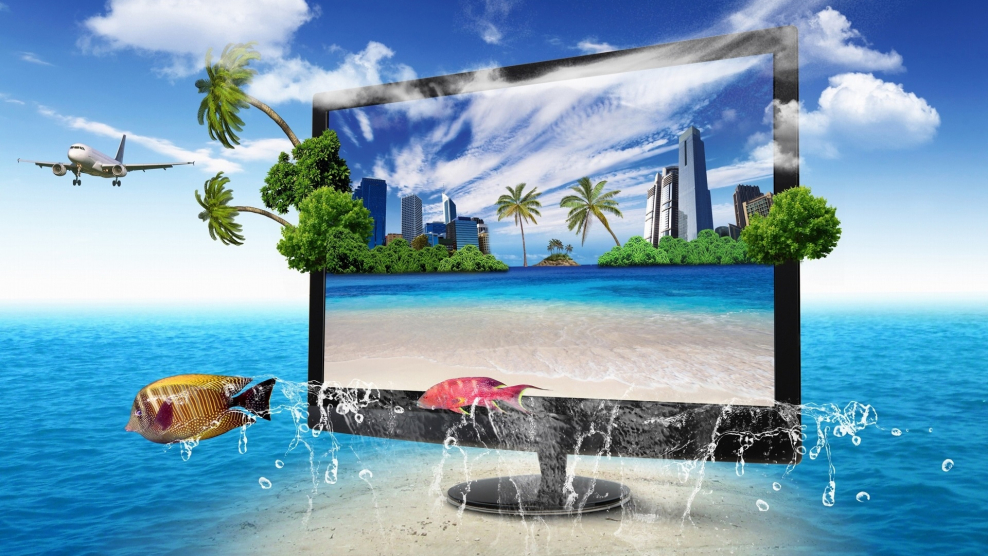 Телевизор океан