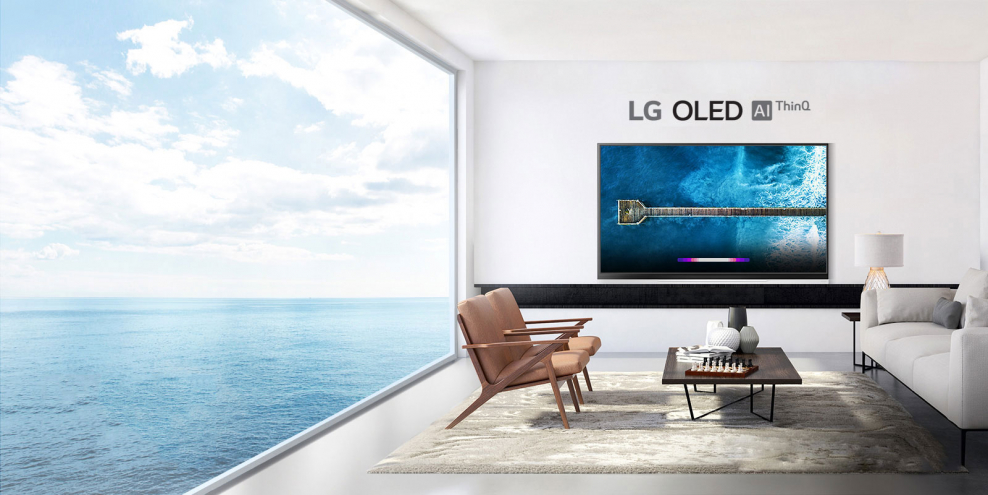 LG OLED TV ai THINQ logo