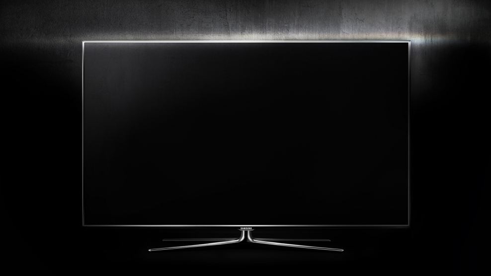 Телевизор Samsung черный экран TV