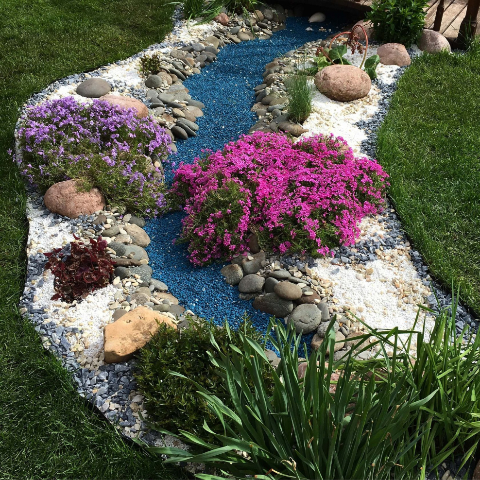 Сухой ручей своими руками