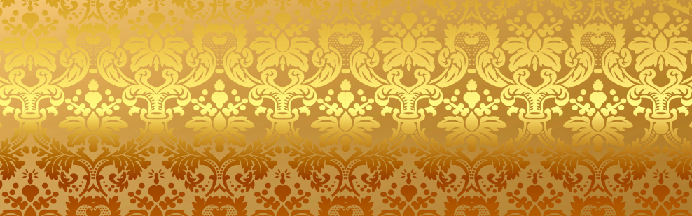 Золотой орнамент на Красном фоне