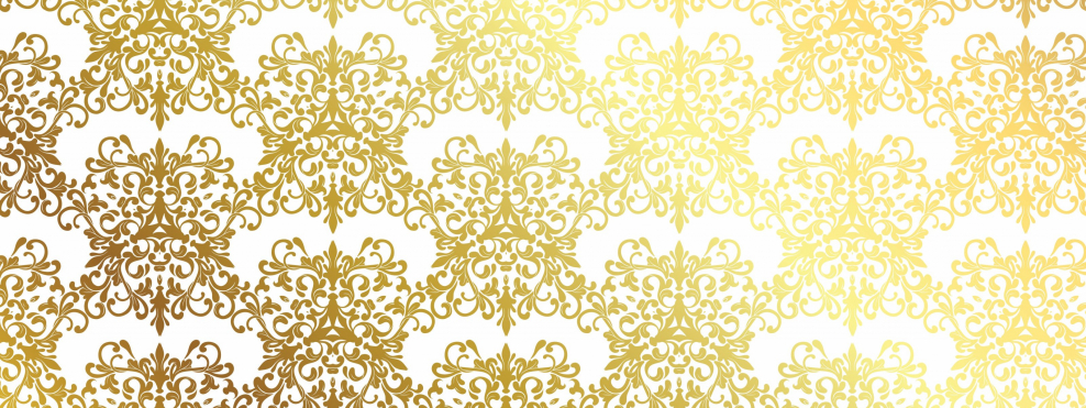 Золотой орнамент на золотом фоне