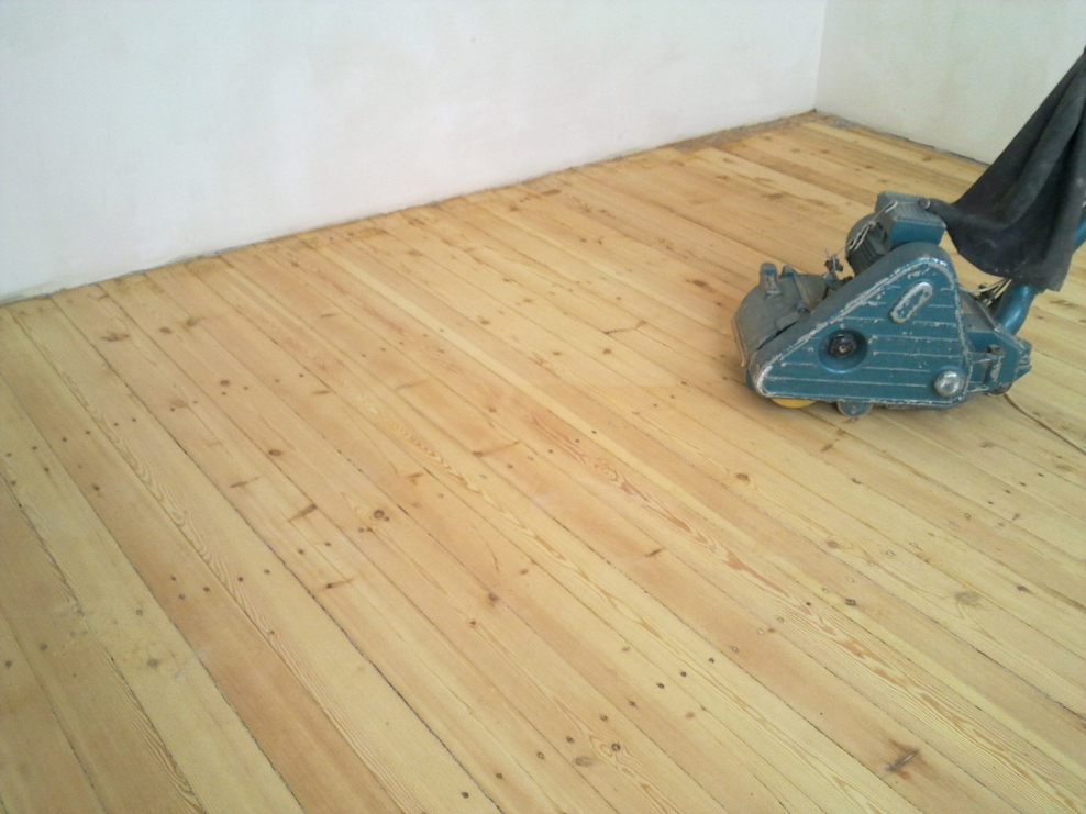 Циклевка неровного пола