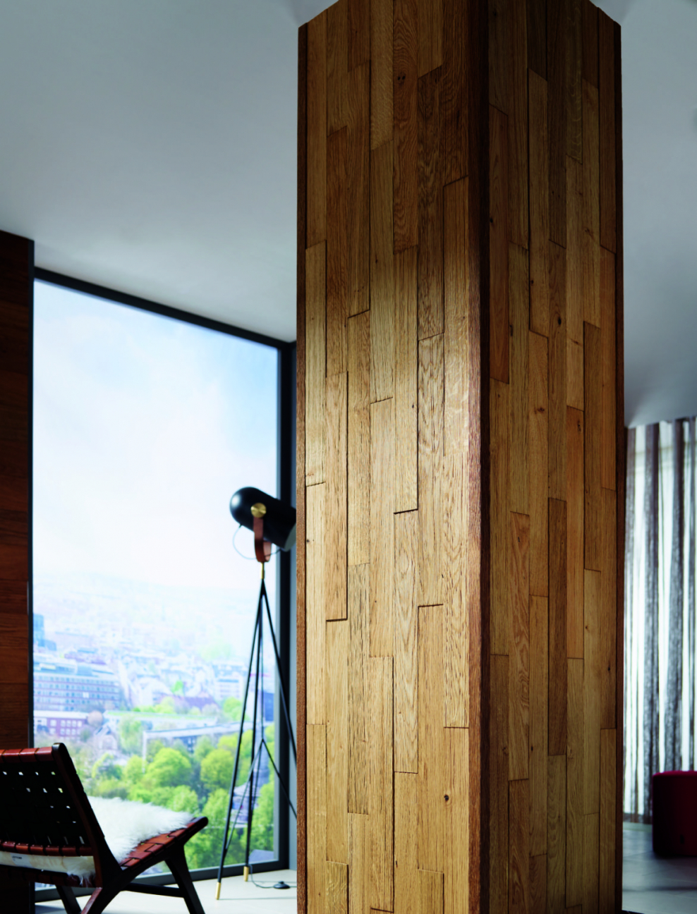 Деревянные стеновые панели Haro Wall Nevada 3d дуб River белый