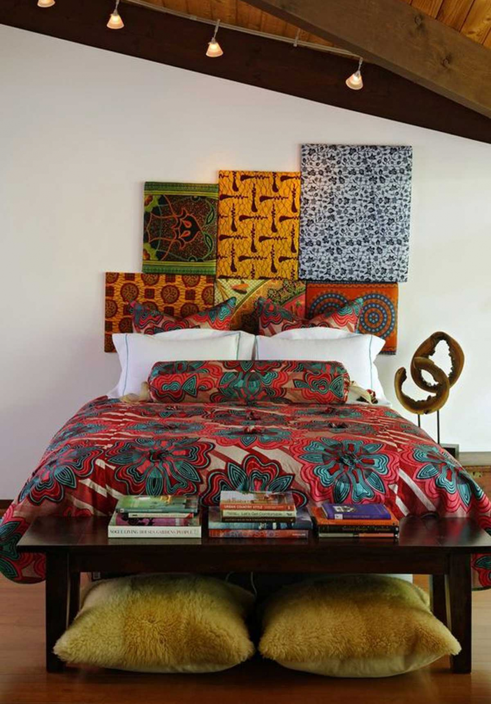 Спальня в афганском стиле