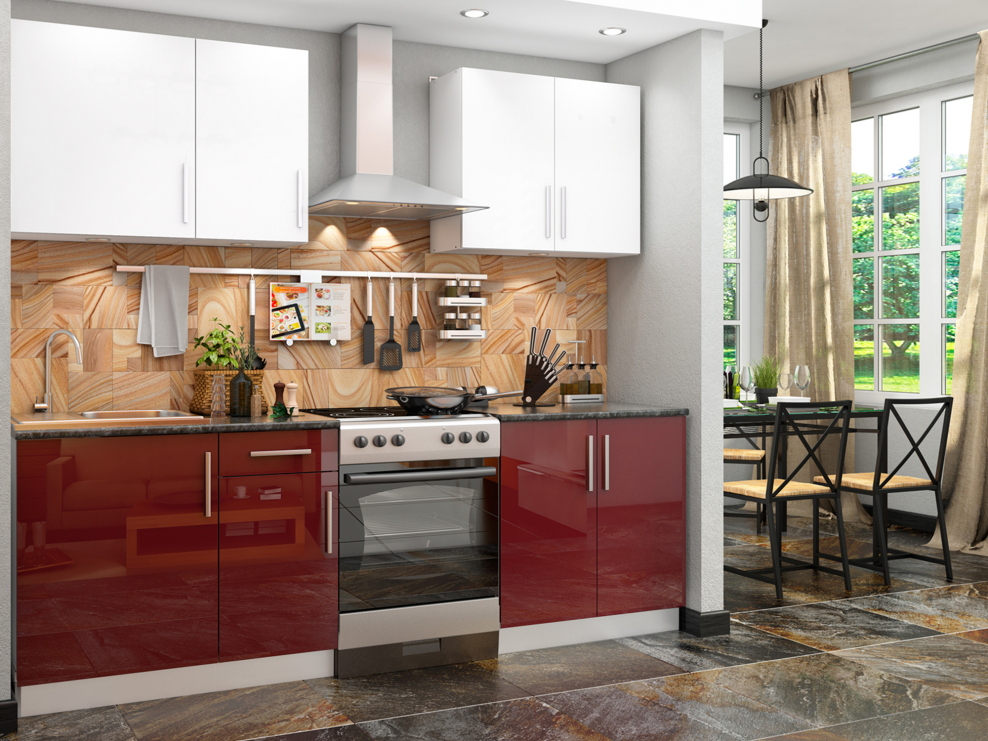 Кухня София 1.8 м 3d